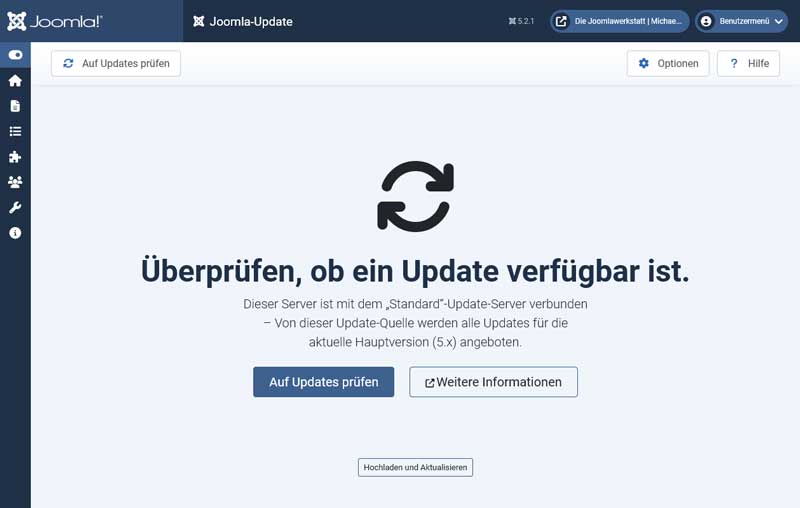 Joomla, Wartung und Pflege Ihrer Webseite